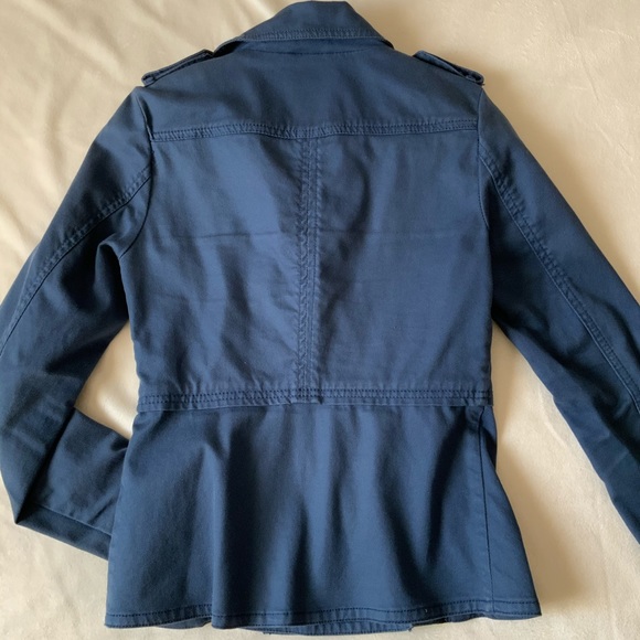 H&M Navy jacket (small) - Picture 2 of 3